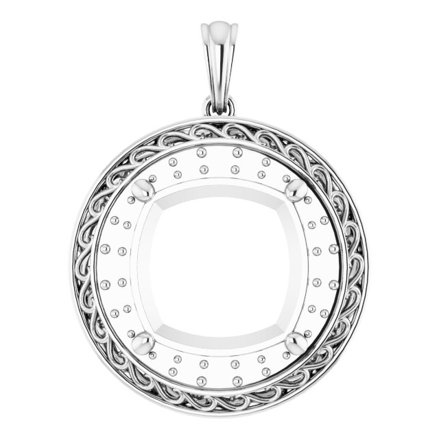 Halo-Style Pendant