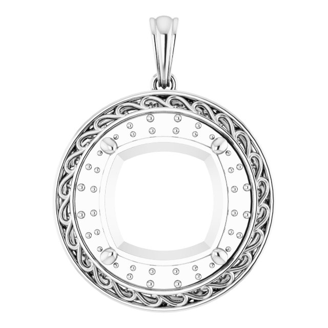 Halo-Style Pendant