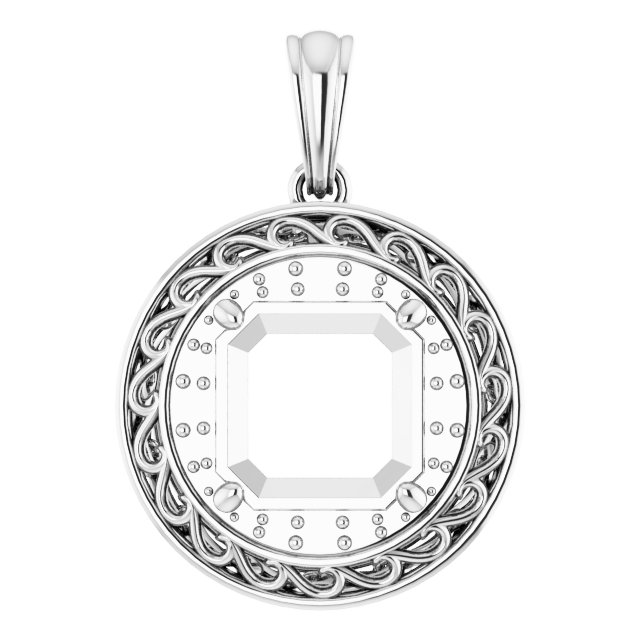 Halo-Style Pendant