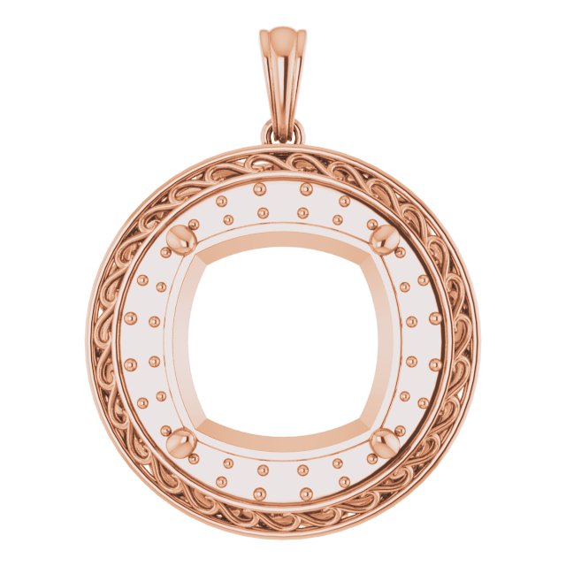 Halo-Style Pendant