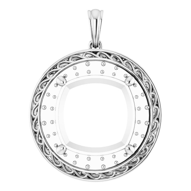 Halo-Style Pendant