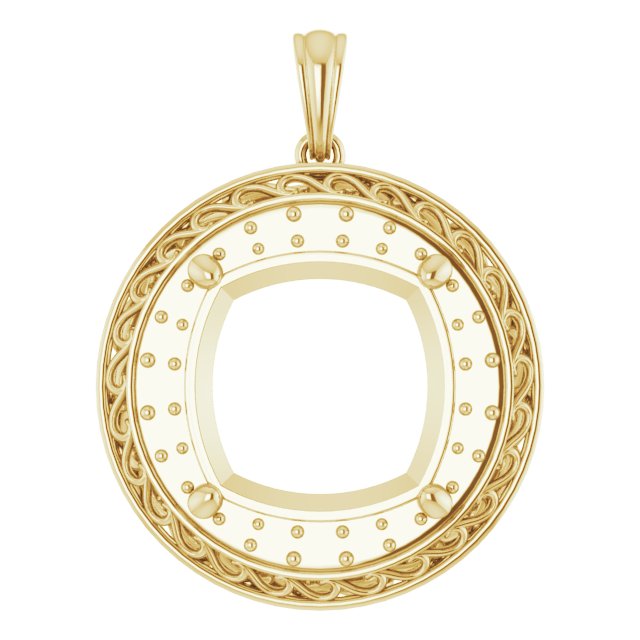 Halo-Style Pendant