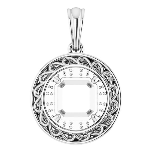 Halo-Style Pendant