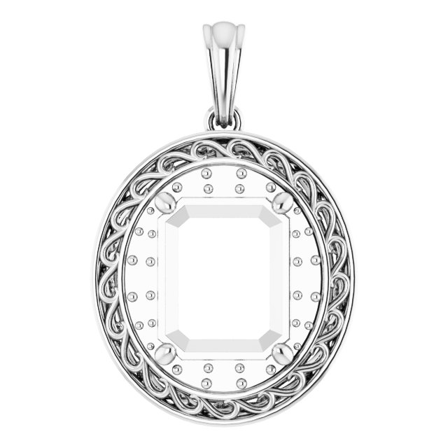 Halo-Style Pendant