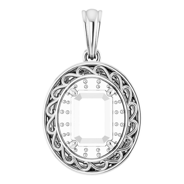 Halo-Style Pendant