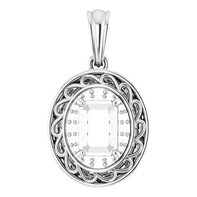 Halo-Style Pendant