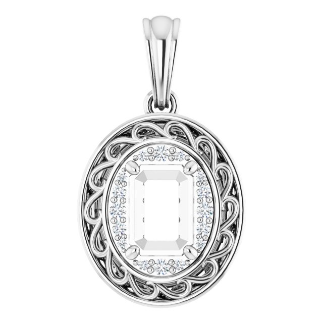 14k White Gold
