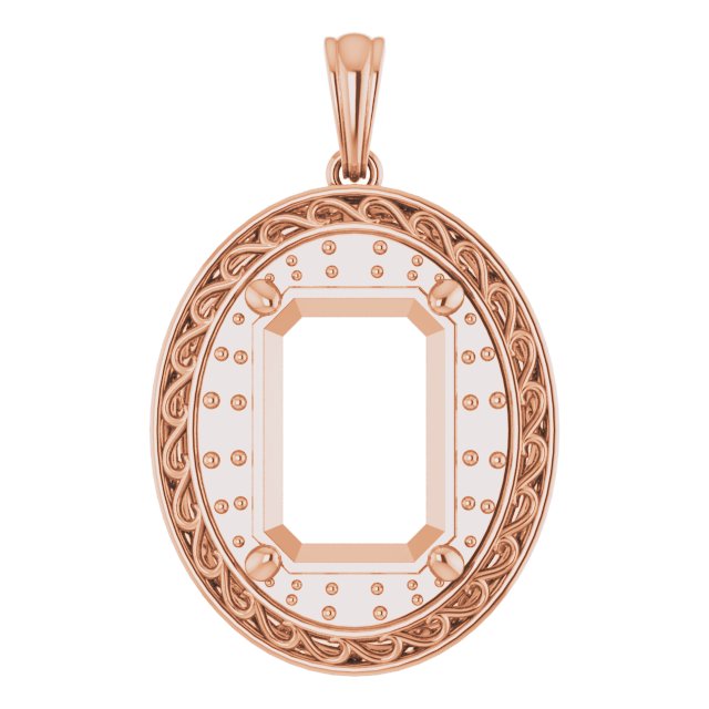 Halo-Style Pendant