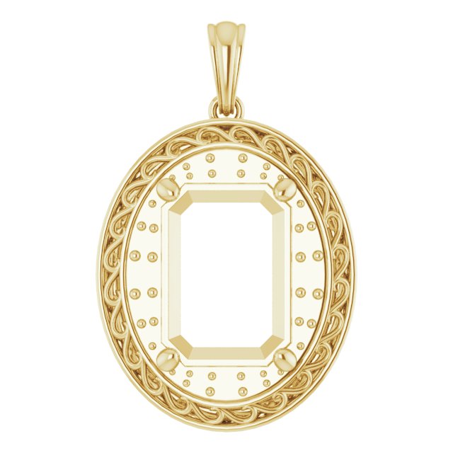 Halo-Style Pendant