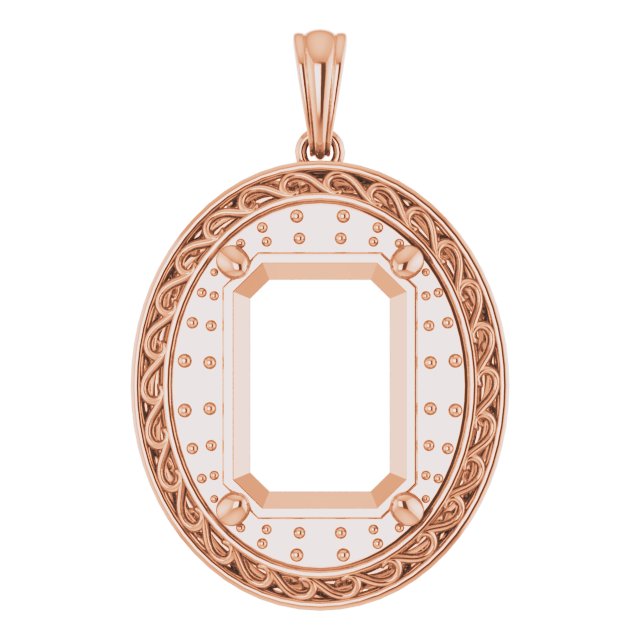Halo-Style Pendant