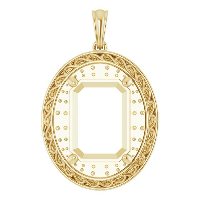 Halo-Style Pendant