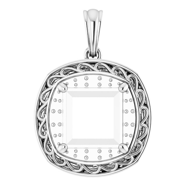 Halo-Style Pendant