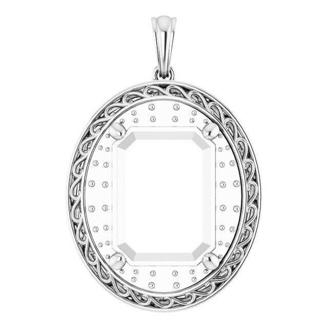 Halo-Style Pendant