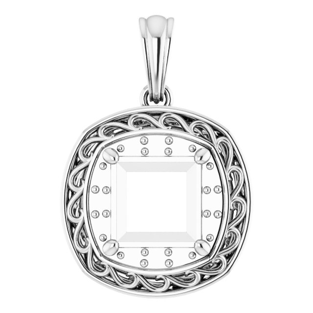 Halo-Style Pendant