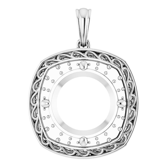 Halo-Style Pendant