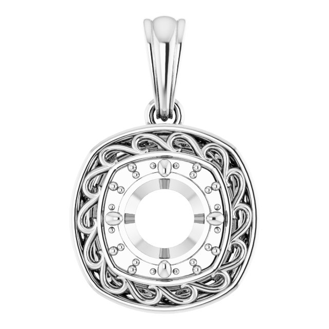 Halo-Style Pendant