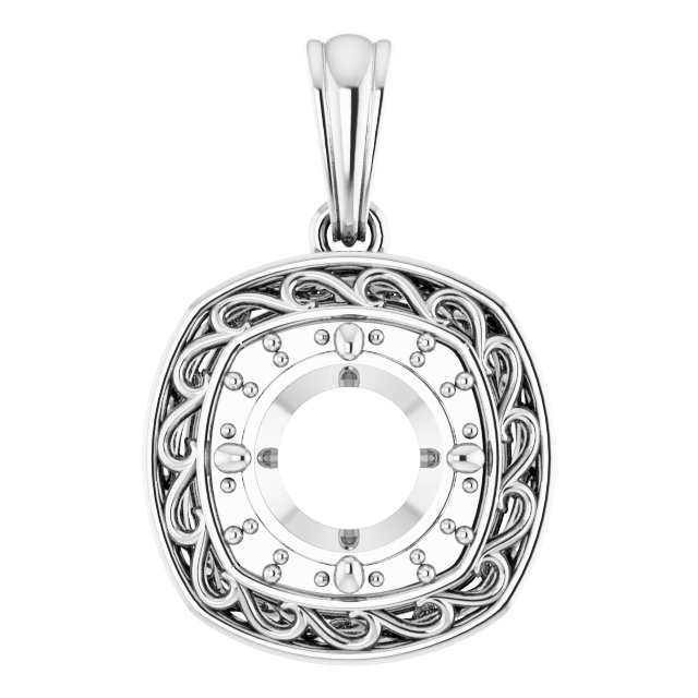 Halo-Style Pendant