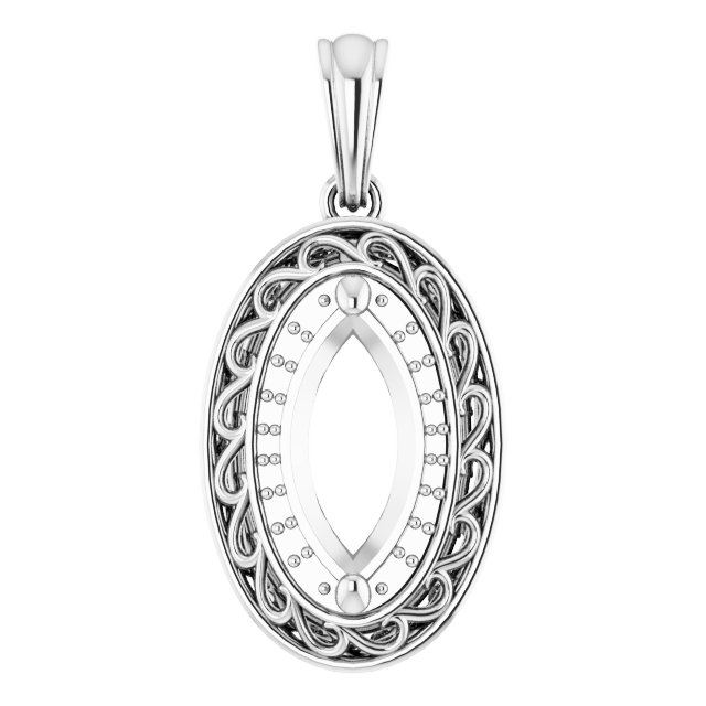 Halo-Style Pendant