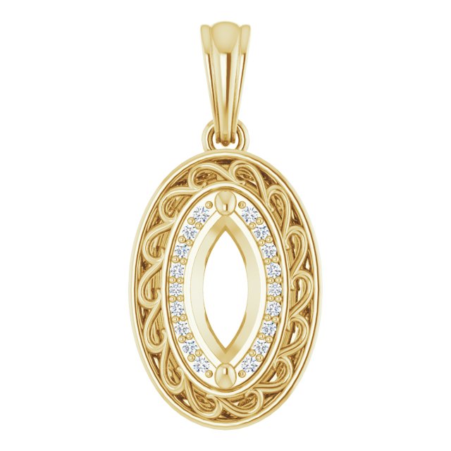 14k Yellow Gold