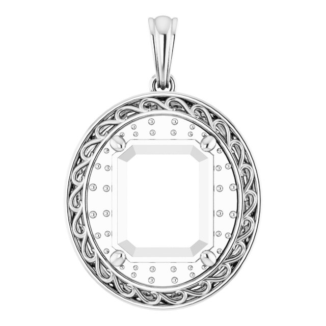 Halo-Style Pendant