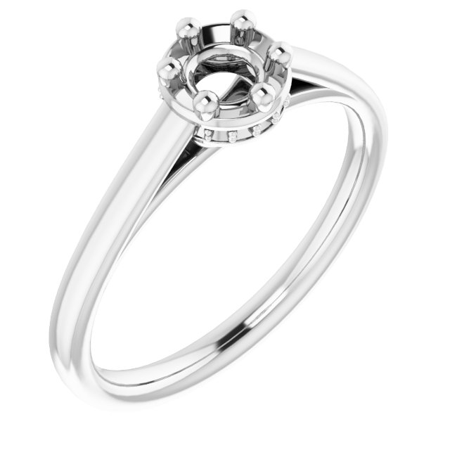Hidden Halo-Style Ring