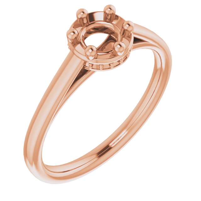 Hidden Halo-Style Ring