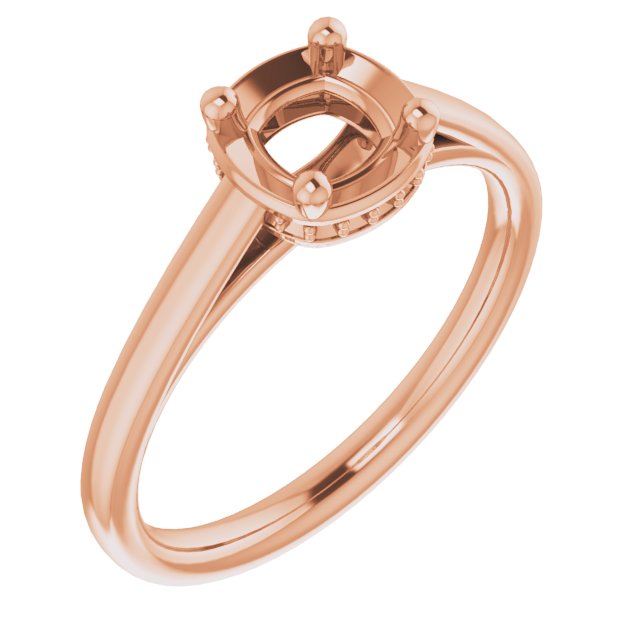Hidden Halo-Style Ring