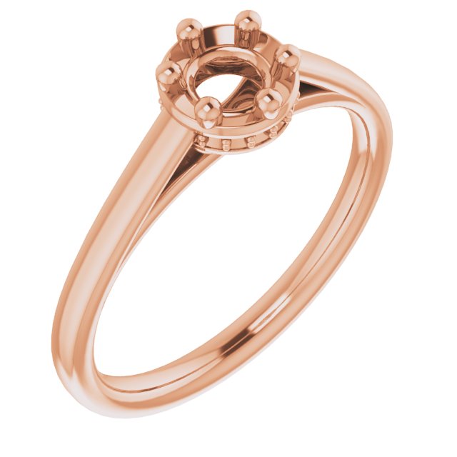 Hidden Halo-Style Ring