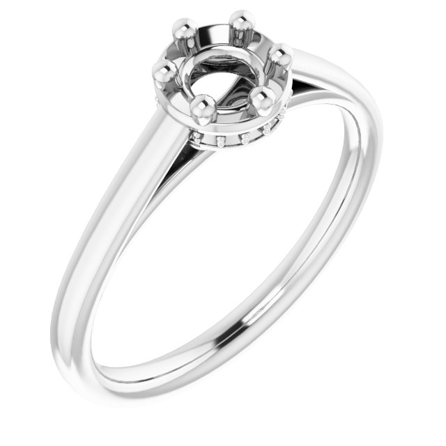 Hidden Halo-Style Ring