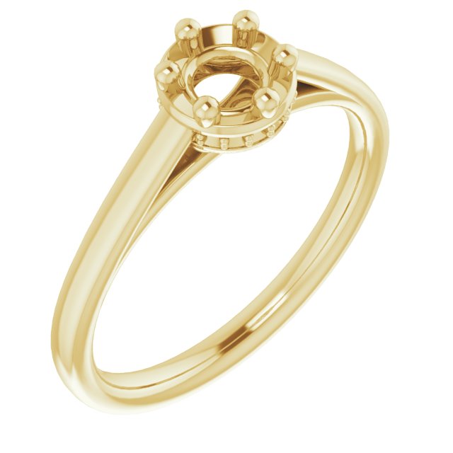 Hidden Halo-Style Ring