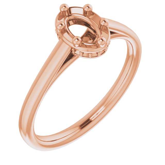 Hidden Halo-Style Ring