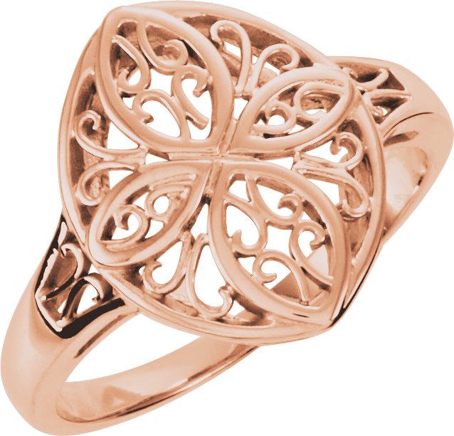 Vintage-Inspired Filigree Ring