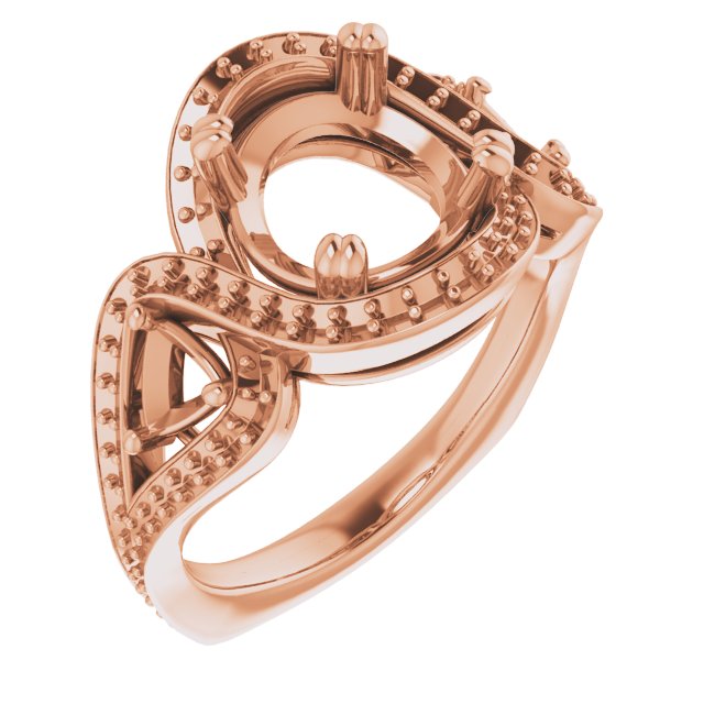 Criss-Cross Halo-Style Ring