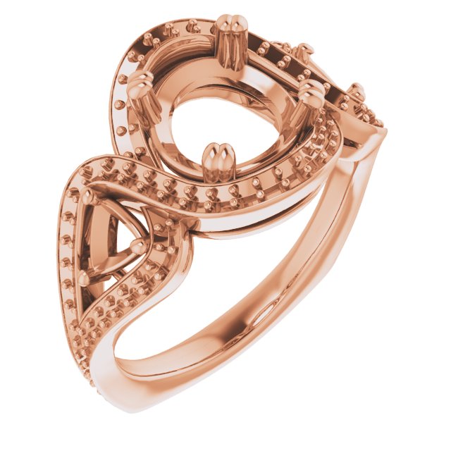 Criss-Cross Halo-Style Ring
