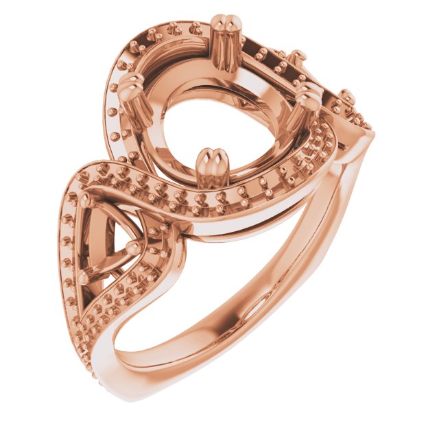 Criss-Cross Halo-Style Ring