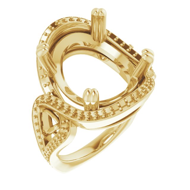 Criss-Cross Halo-Style Ring