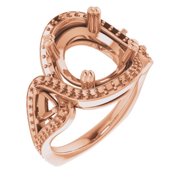 Criss-Cross Halo-Style Ring