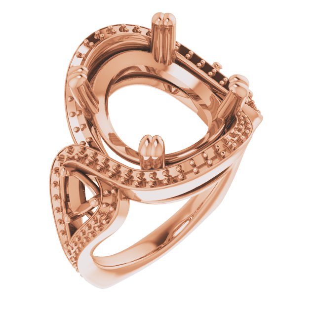 Criss-Cross Halo-Style Ring