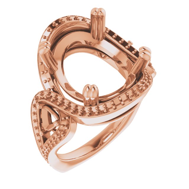 Criss-Cross Halo-Style Ring