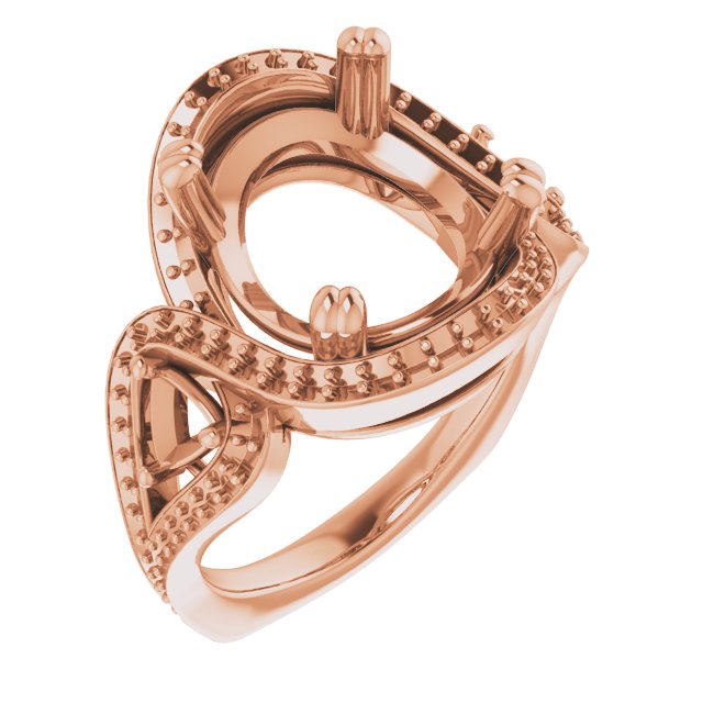 Criss-Cross Halo-Style Ring