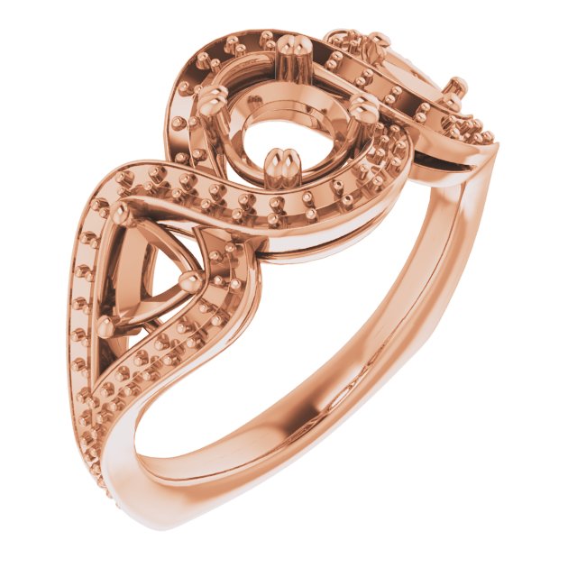 Criss-Cross Halo-Style Ring