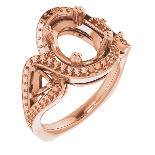 Criss-Cross Halo-Style Ring