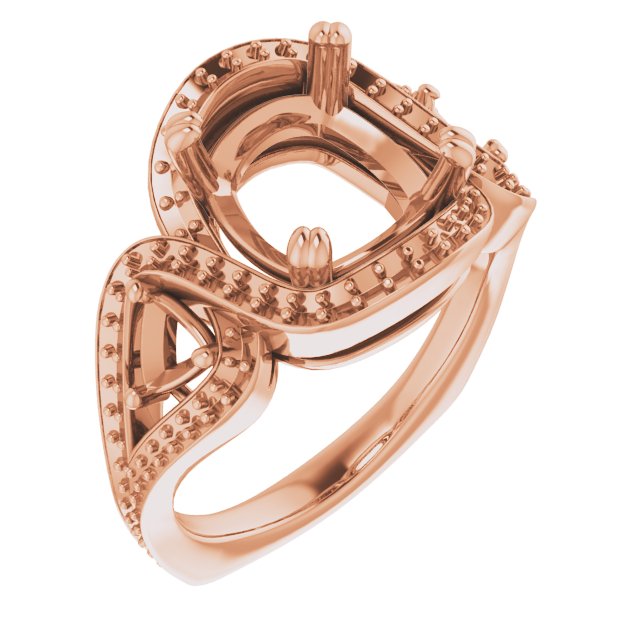 Criss-Cross Halo-Style Ring
