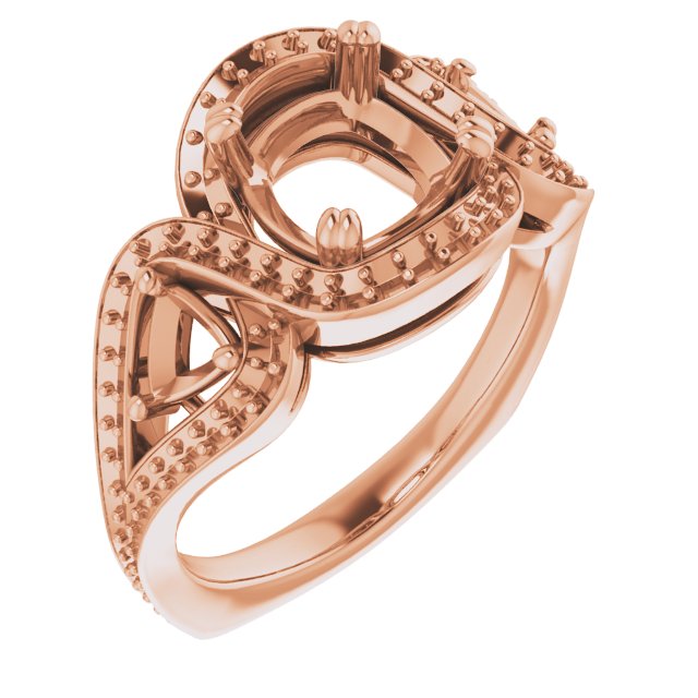 Criss-Cross Halo-Style Ring