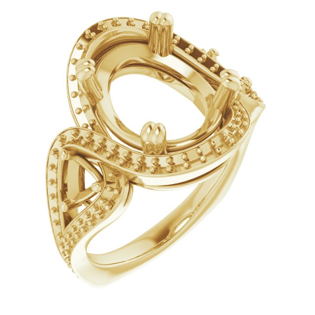 Criss-Cross Halo-Style Ring