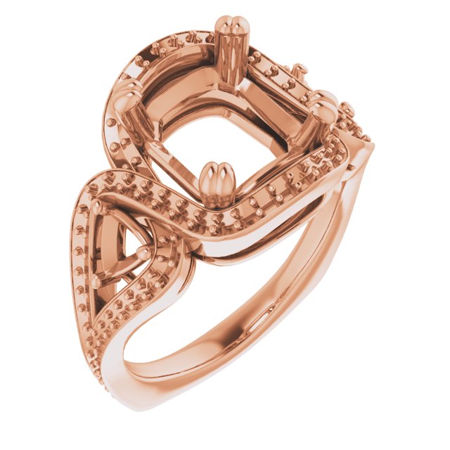 Criss-Cross Halo-Style Ring