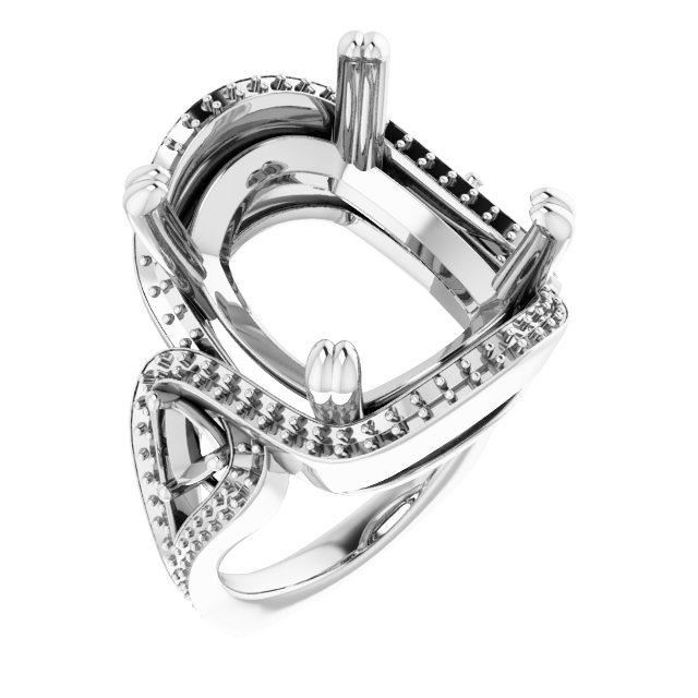 Criss-Cross Halo-Style Ring