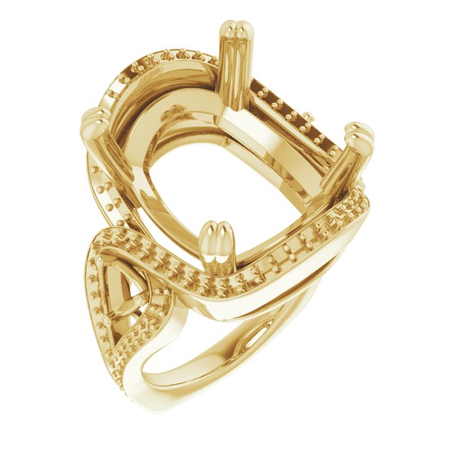 Criss-Cross Halo-Style Ring