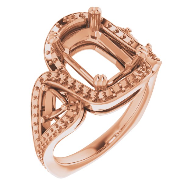 Criss-Cross Halo-Style Ring