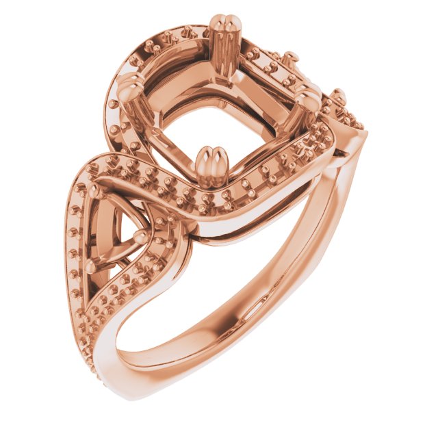 Criss-Cross Halo-Style Ring
